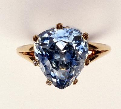 This 5.45 carat beauty, was once owned by Marie-Antoinette. Although you cannot actually purchase the ring anymore..you CAN buy a picture of the ring. I know. Amazing.